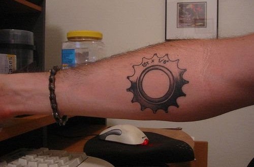 Cyclists, Motorcyclists and Motorists Tattoos