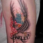 Cyclists, Motorcyclists and Motorists Tattoos